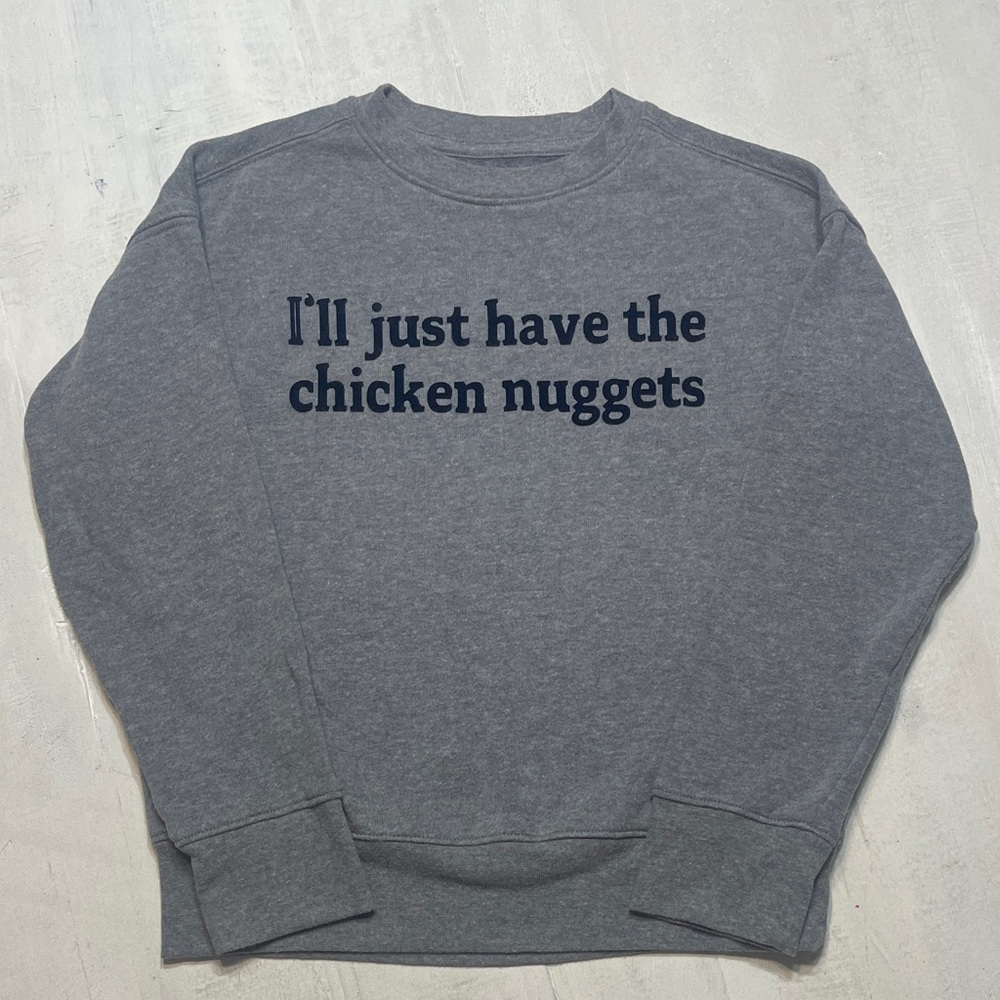 Athletic Works Gray Sweatshirt with Fun Print
